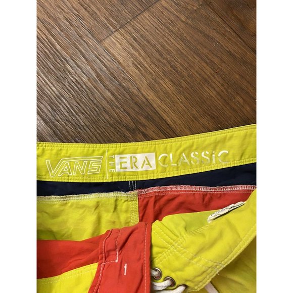 VANS Mens The ERA Classic Board Shorts Swim Trunks Size 34 - Picture 2 of 4
